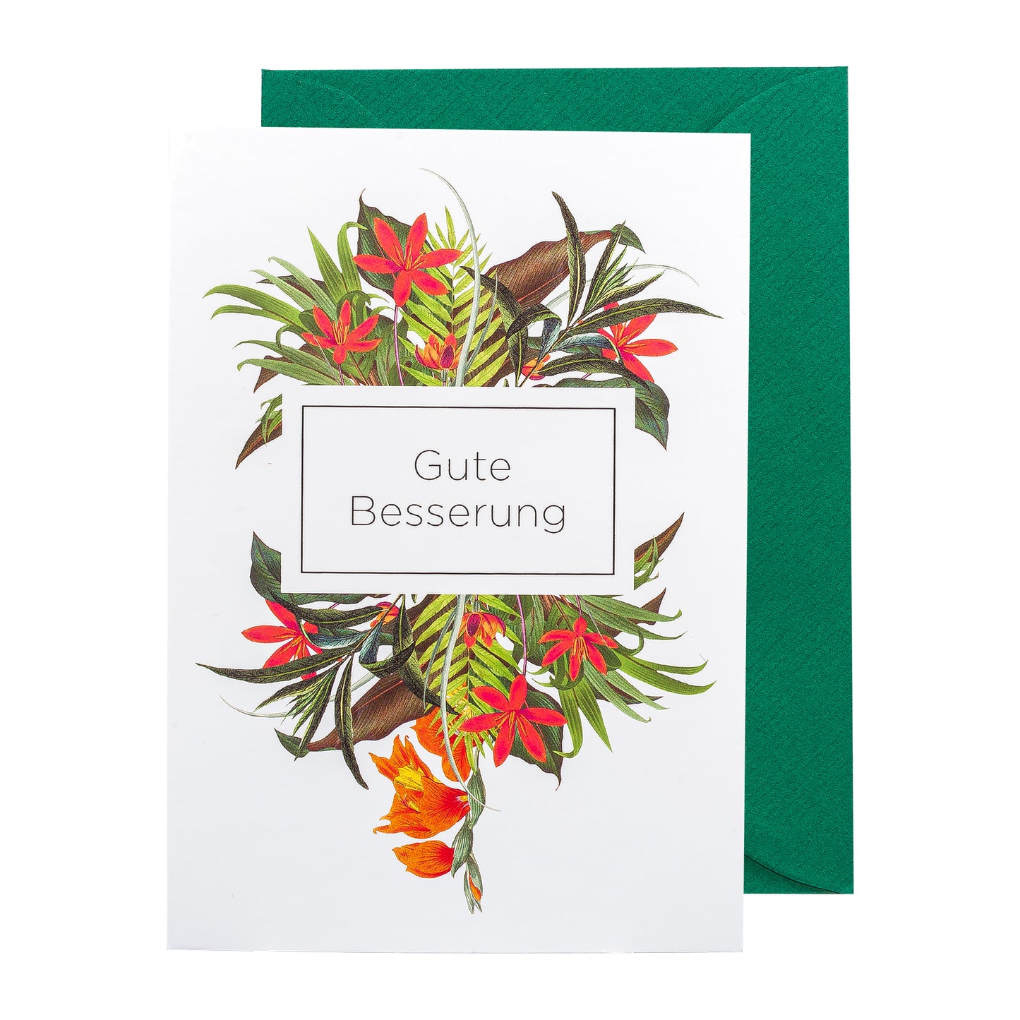 Grußkarte Gute Besserung – Botanic Bliss