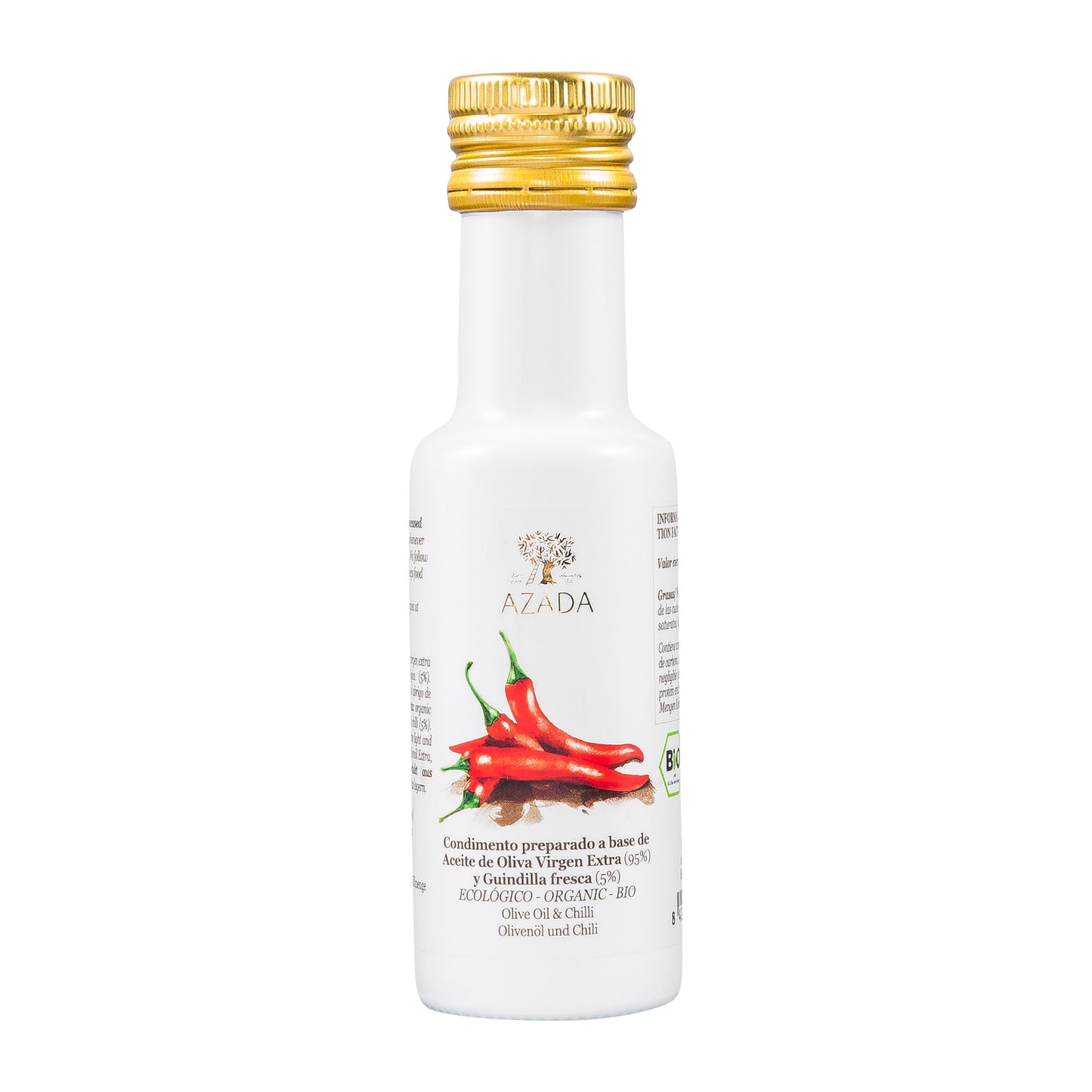 Azada Olivenöl mit Chili 100ml
