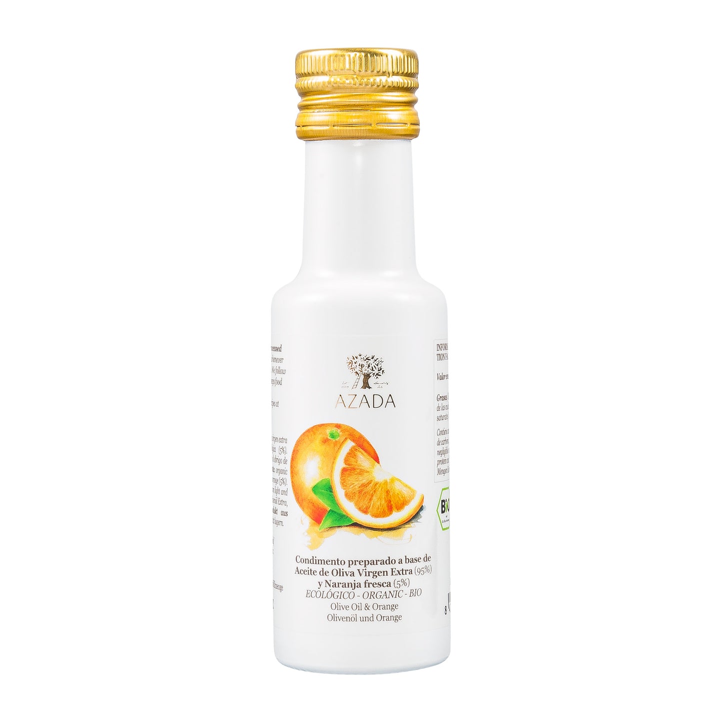 Azada Olivenöl mit Orange 100ml