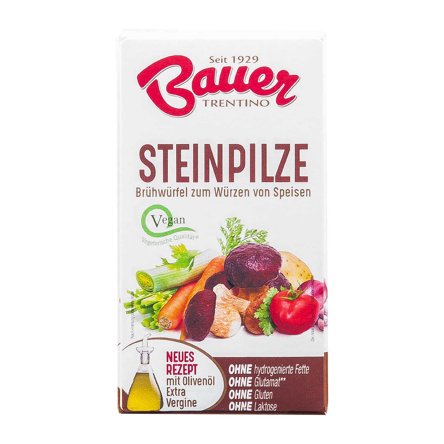 Bauer Brühwürfel mit Steinpilzen
