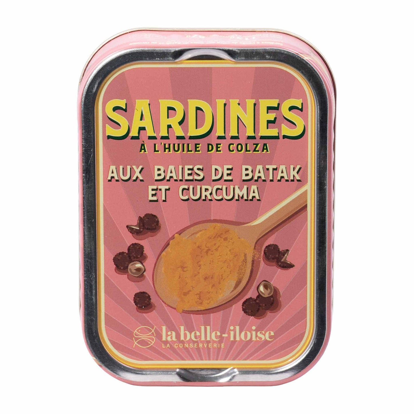 La Belle Iloise Sardinen mit Batak Pfeffer & Kurkuma