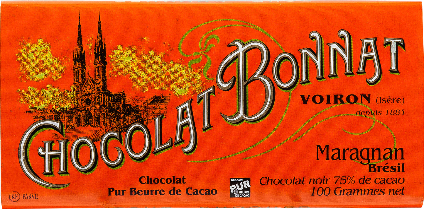 Bonnat Schokolade Maragnan 75% Zartbitterschokolade