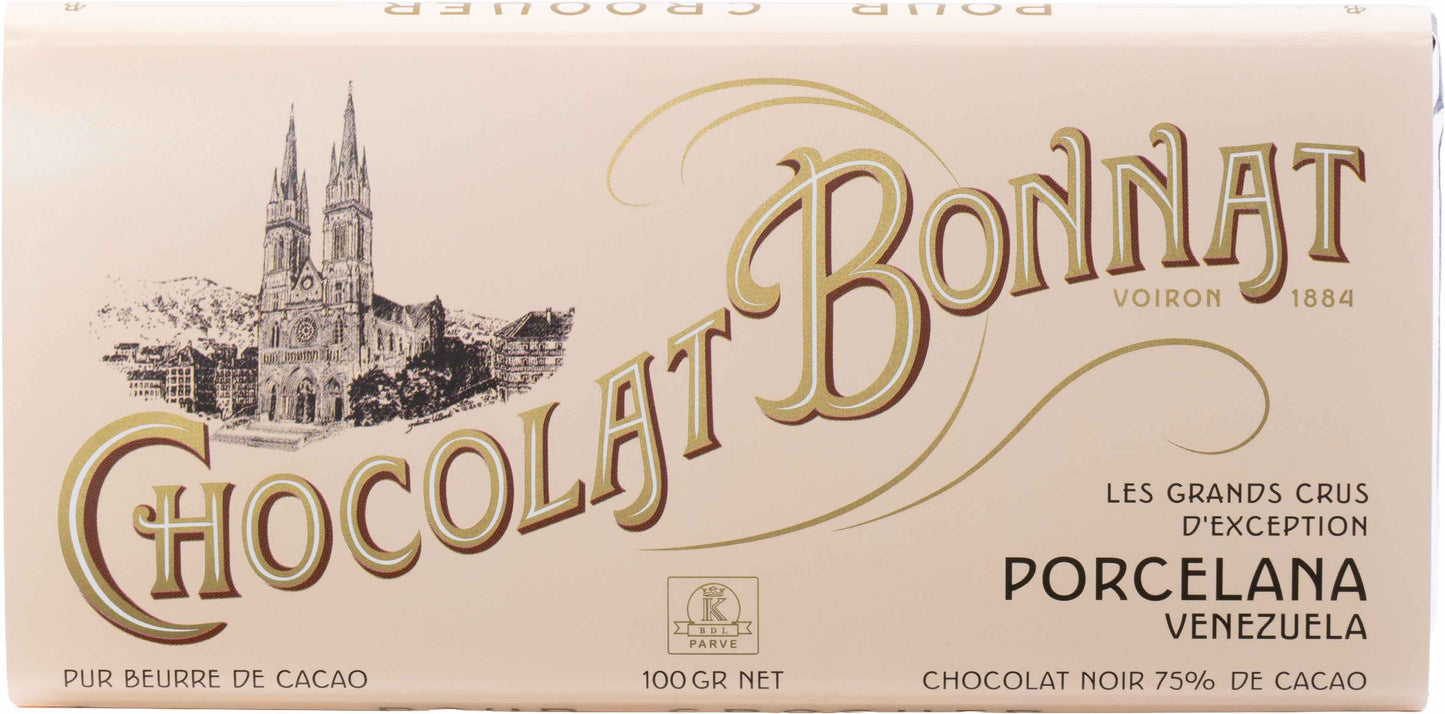 Bonnat Schokolade Porcelana 75% Zartbitterschokolade