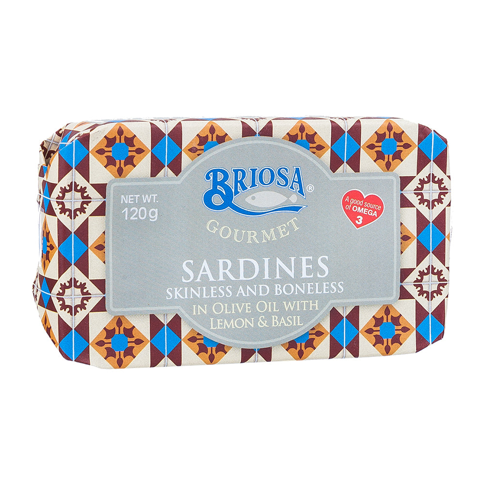 Briosa Gourmet Sardinen mit Zitrone ohne Gräten