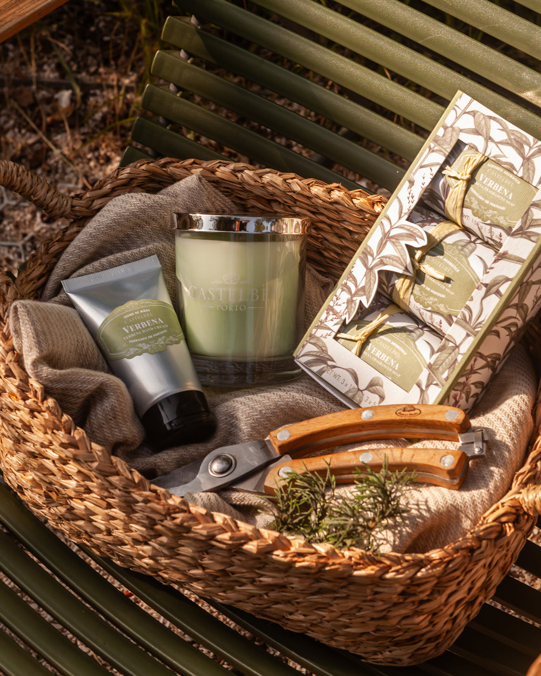 Seifen Geschenkset – Verbena – Moodbild