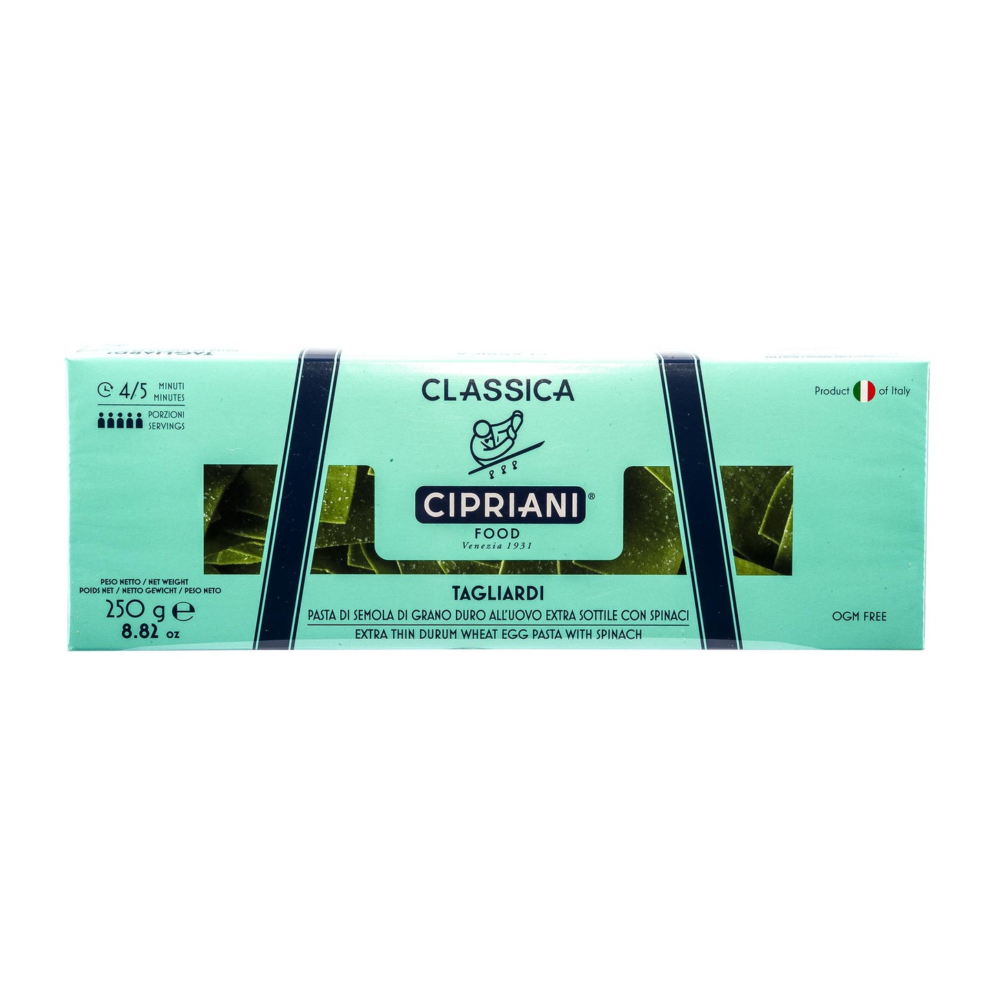 Cipriani Pasta Tagliardi mit Spinat