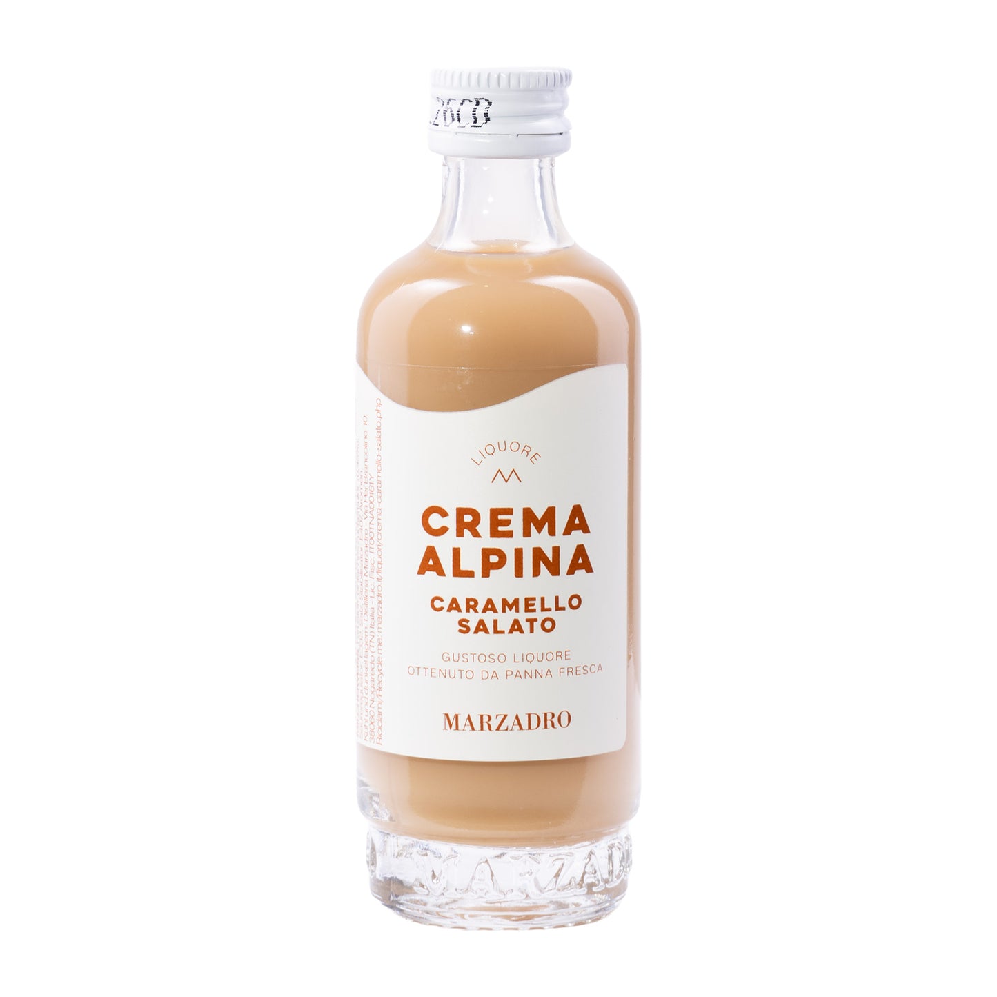 Crema Alpina Salzkaramell Likör Miniatur