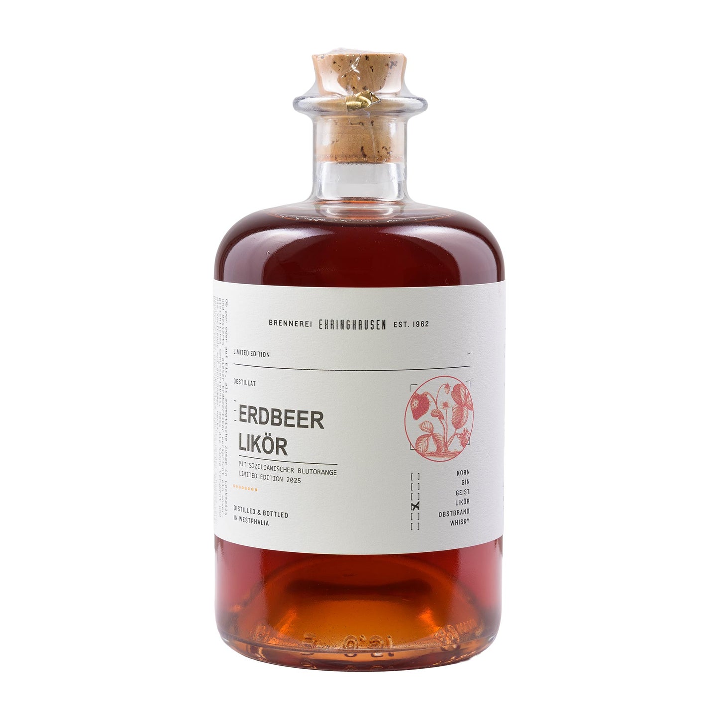 Ehringhausen Erdbeerlikör 500ml