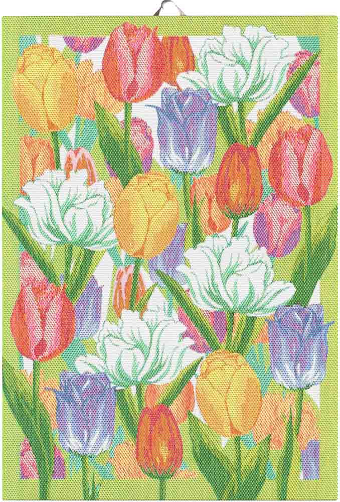 Ekelund Handtuch mit Tulpen 35x50cm