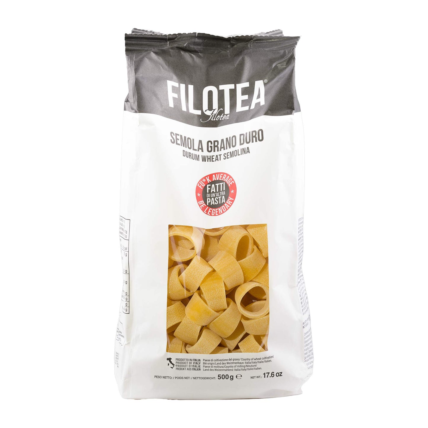 Filotea Calamarata Durum Pasta 500g
