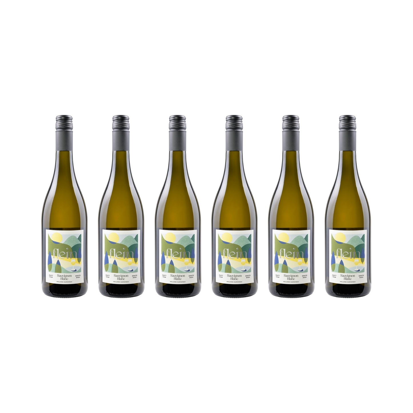 FLEIN Sauvignon Blanc – Traubensaft alkoholfrei — 6× 750 ml
