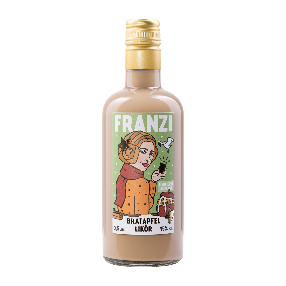 Franzi Bratapfel Likör von NORK