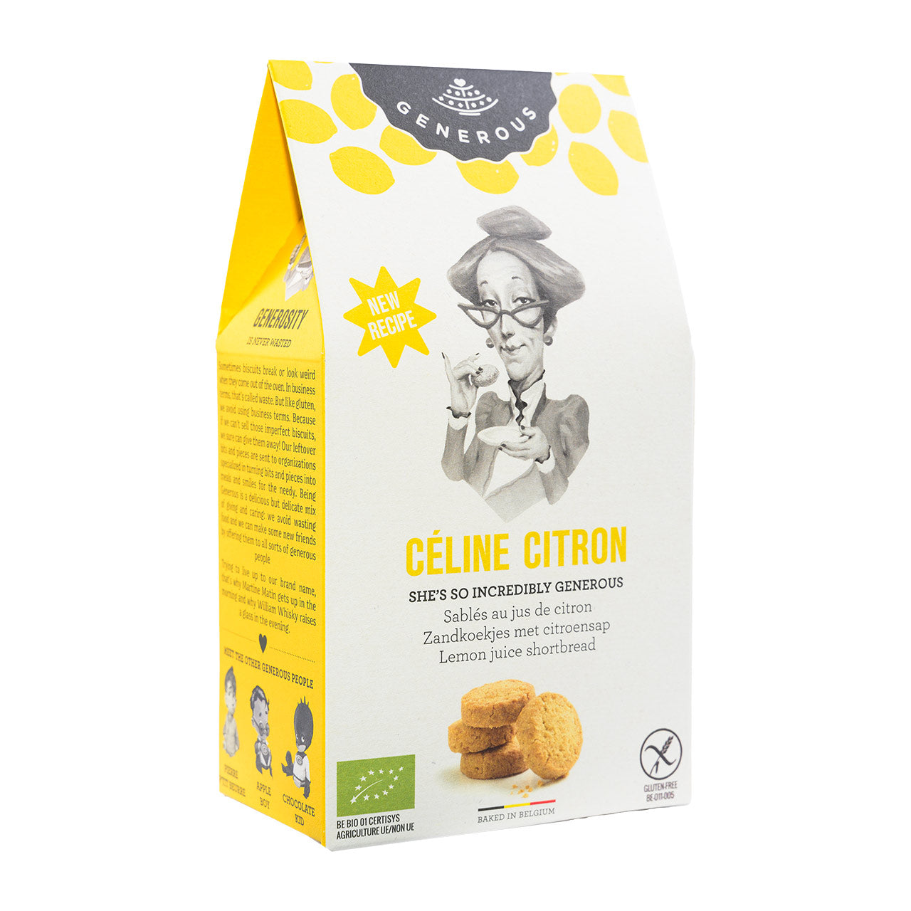 Generous Céline Citron Zitronenkekse glutenfrei