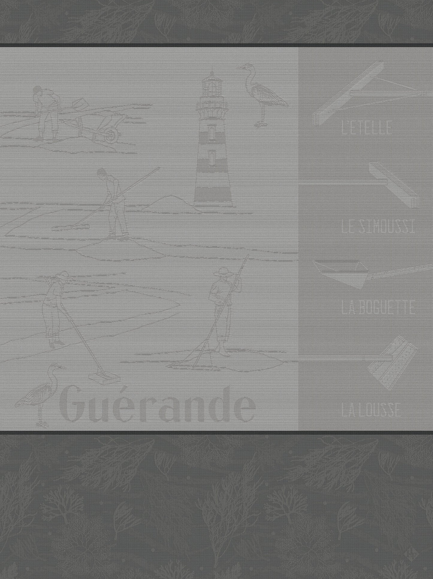 Geschirrtuch Marais Salants Grau