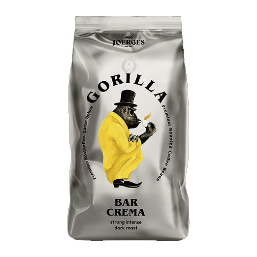 Gorilla Kaffee Bar Crema Silber 1kg