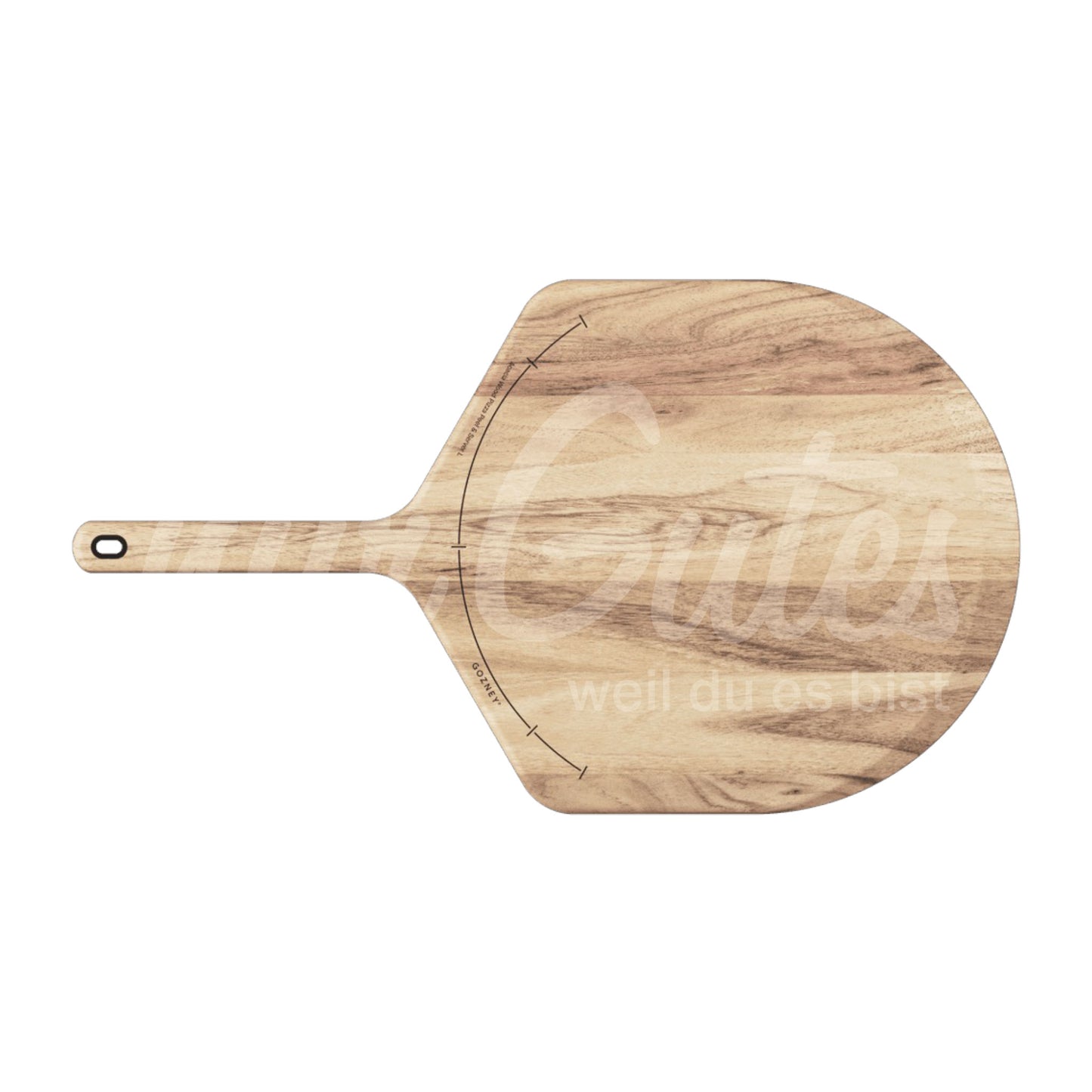 Gozney Pizzaschieber & Servierbrett aus Akazien-Holz Large
