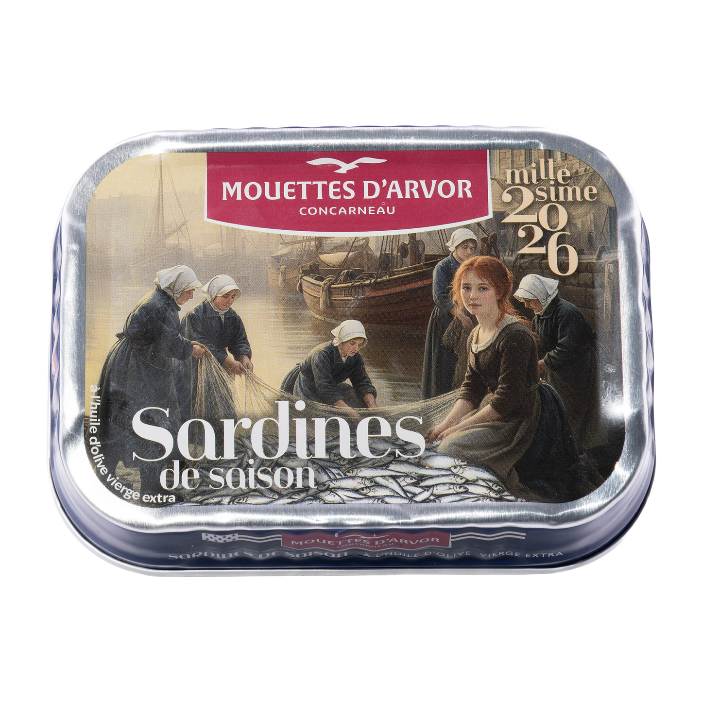 Jahrgangssardinen 2026 von Les Mouettes d'Arvor
