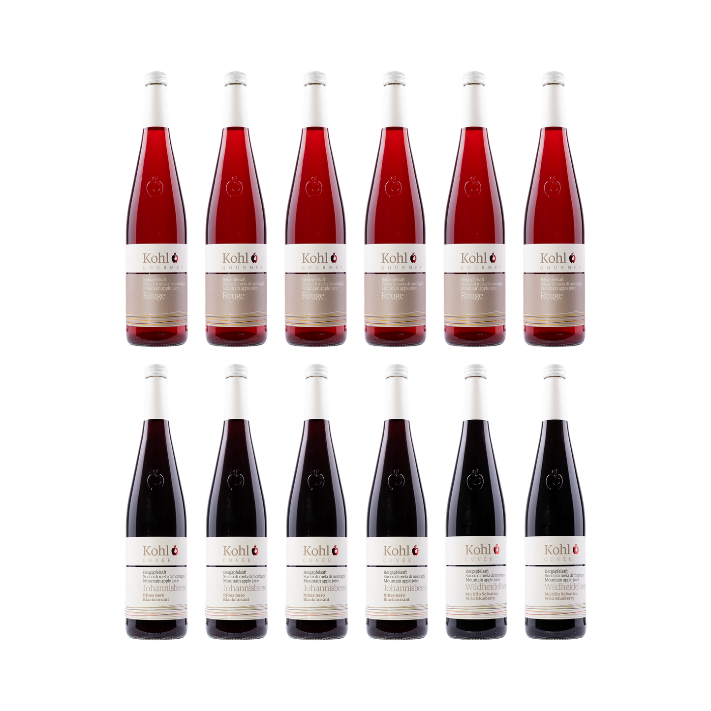 Kohl Apfelsaft Ruby Red 12er Paket
