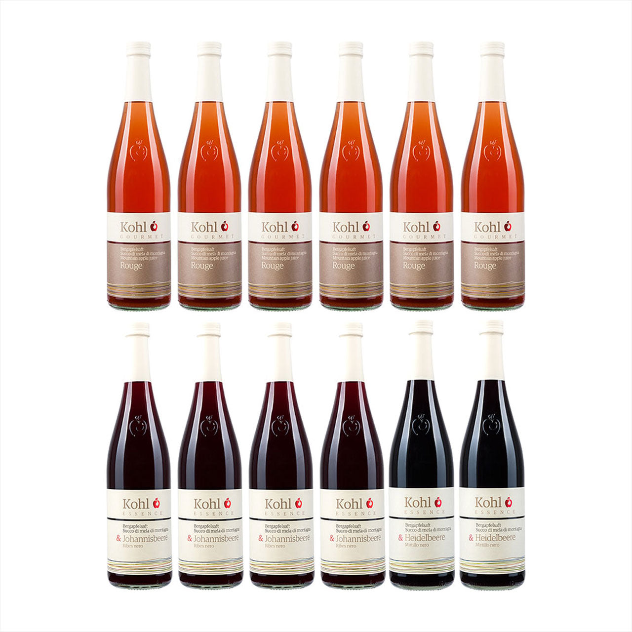 Kohl Apfelsaft Ruby Red 12er Paket