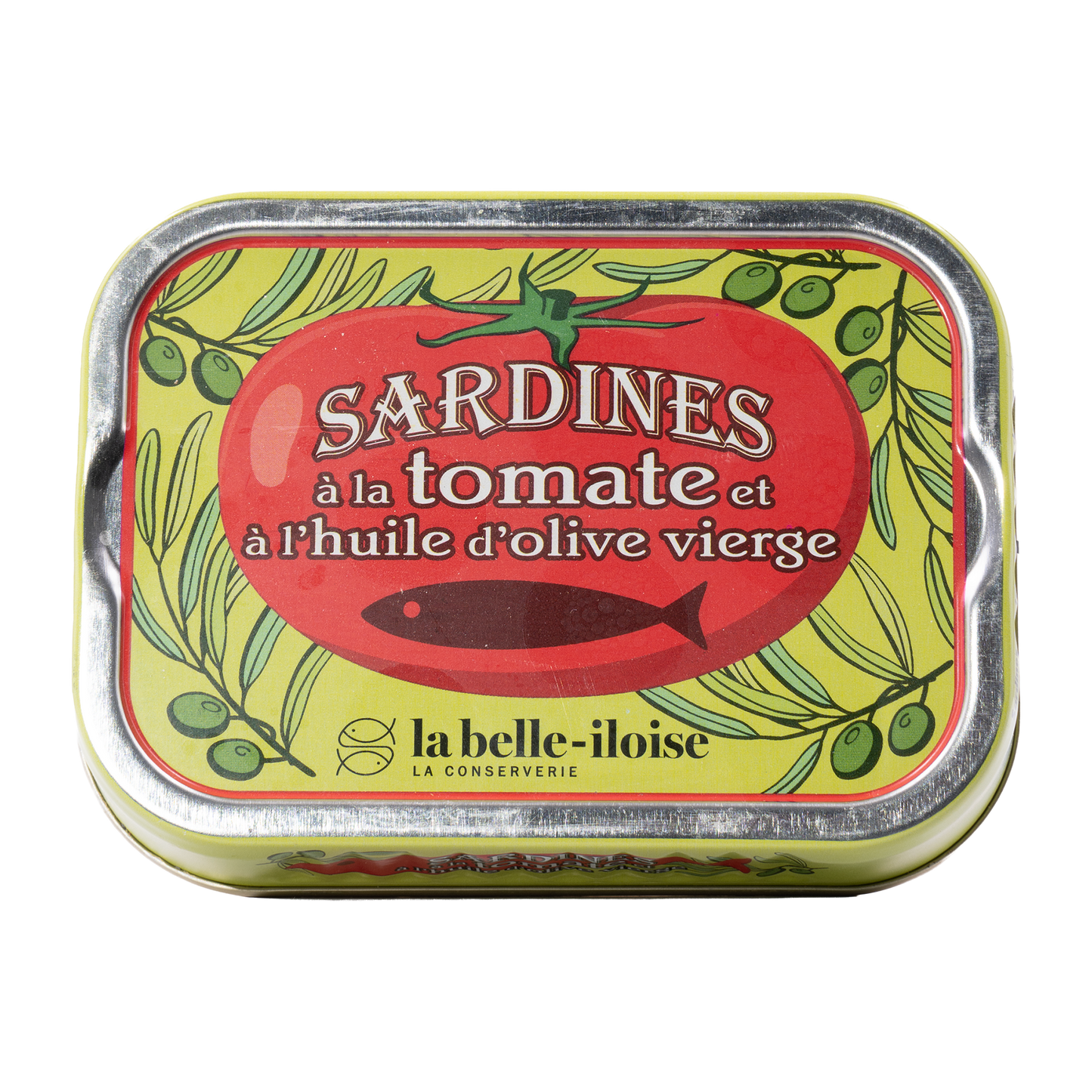 Sardinen mit Olivenöl und Tomate