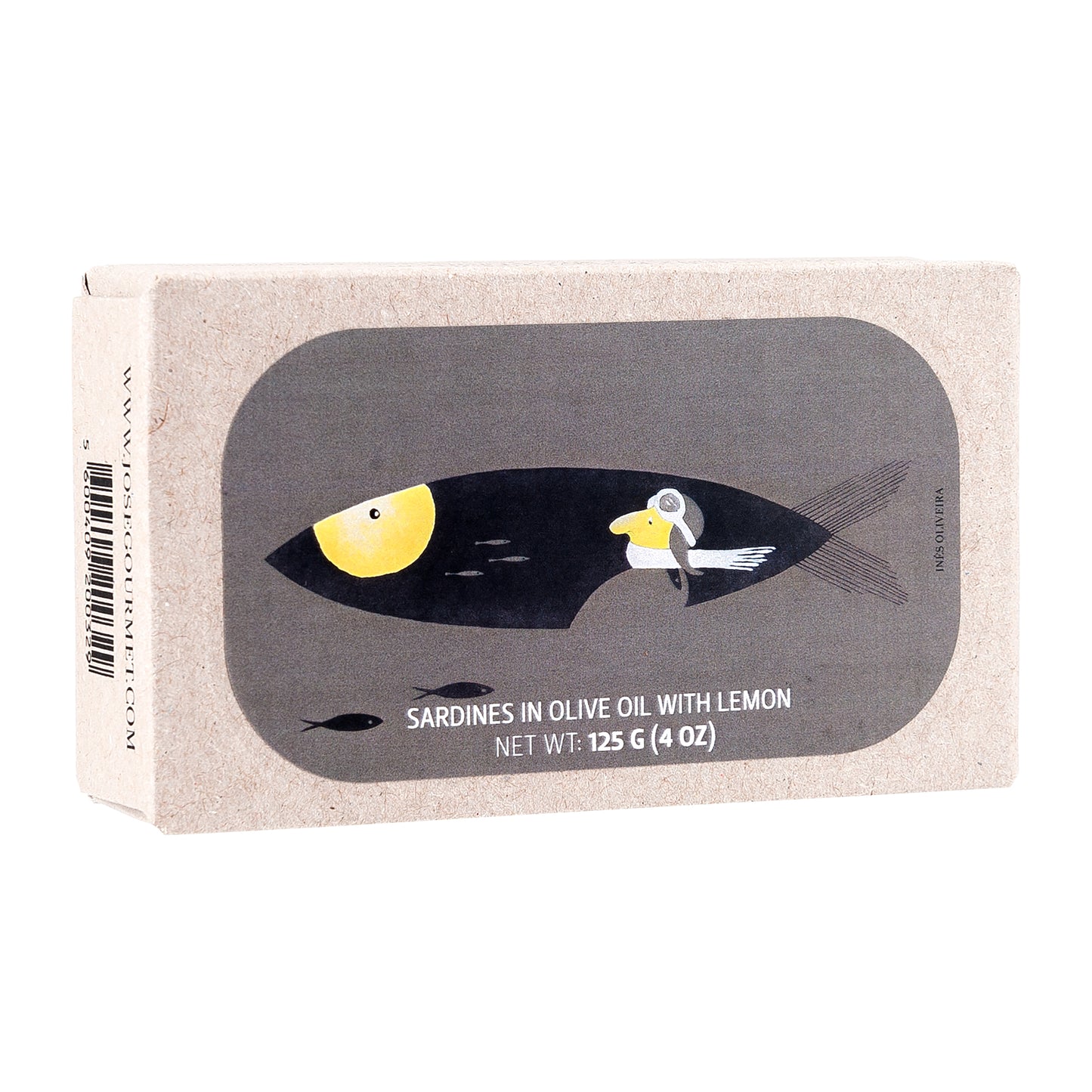 José Gourmet Sardinen mit Zitrone in Olivenöl 125g