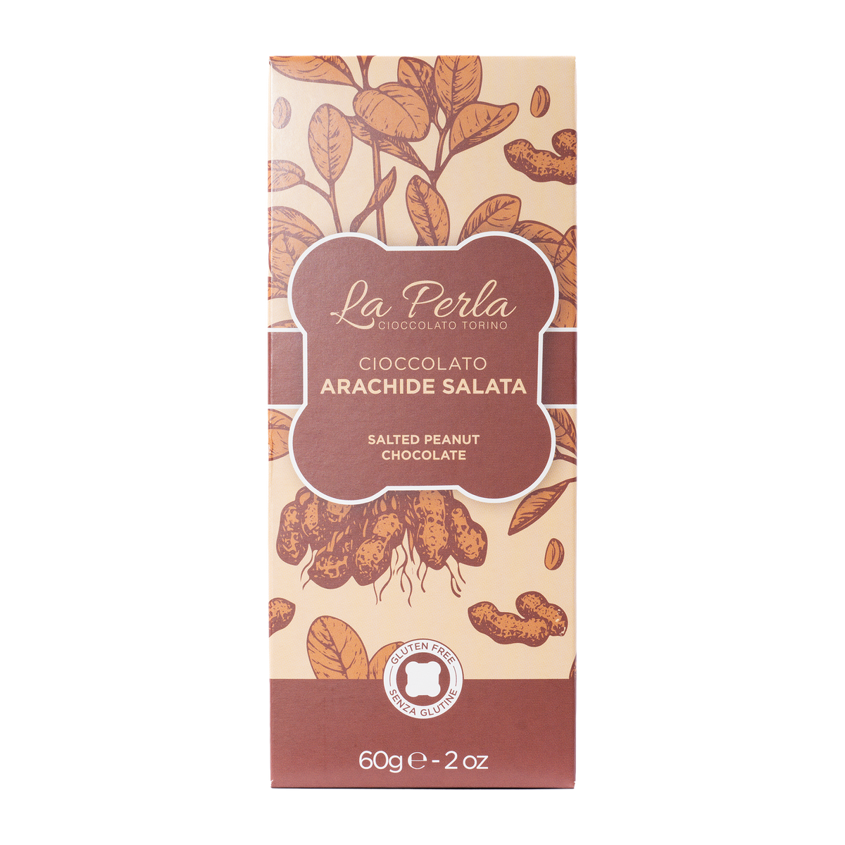 Weiße Schokolade Arachide Salata von La Perla di Torino