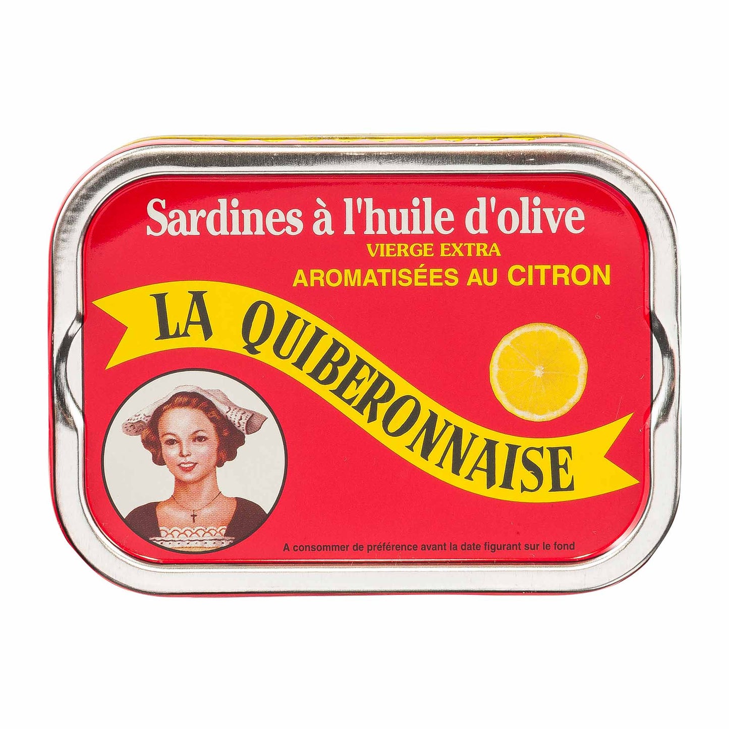 La Quiberonnaise Ölsardinen mit Zitrone