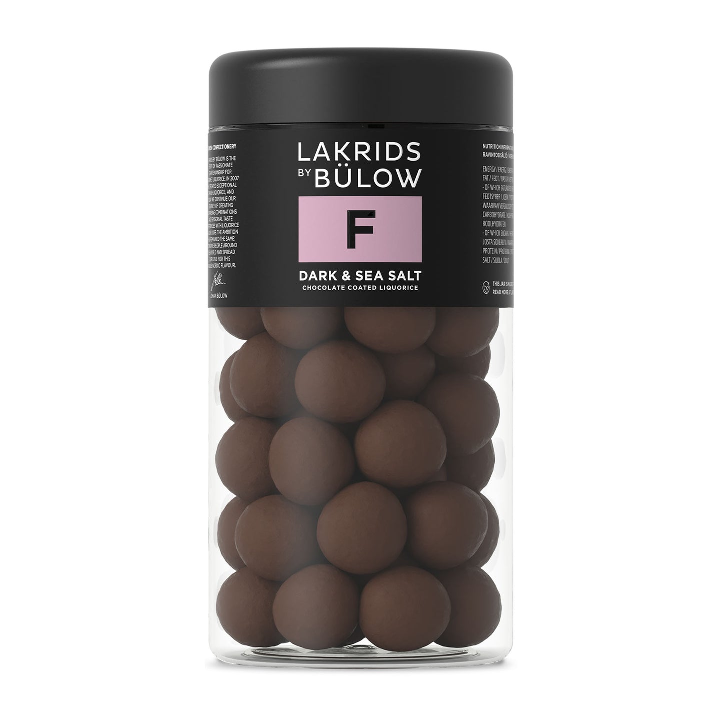 Lakrids by Bülow F Dark Sea Salt regular