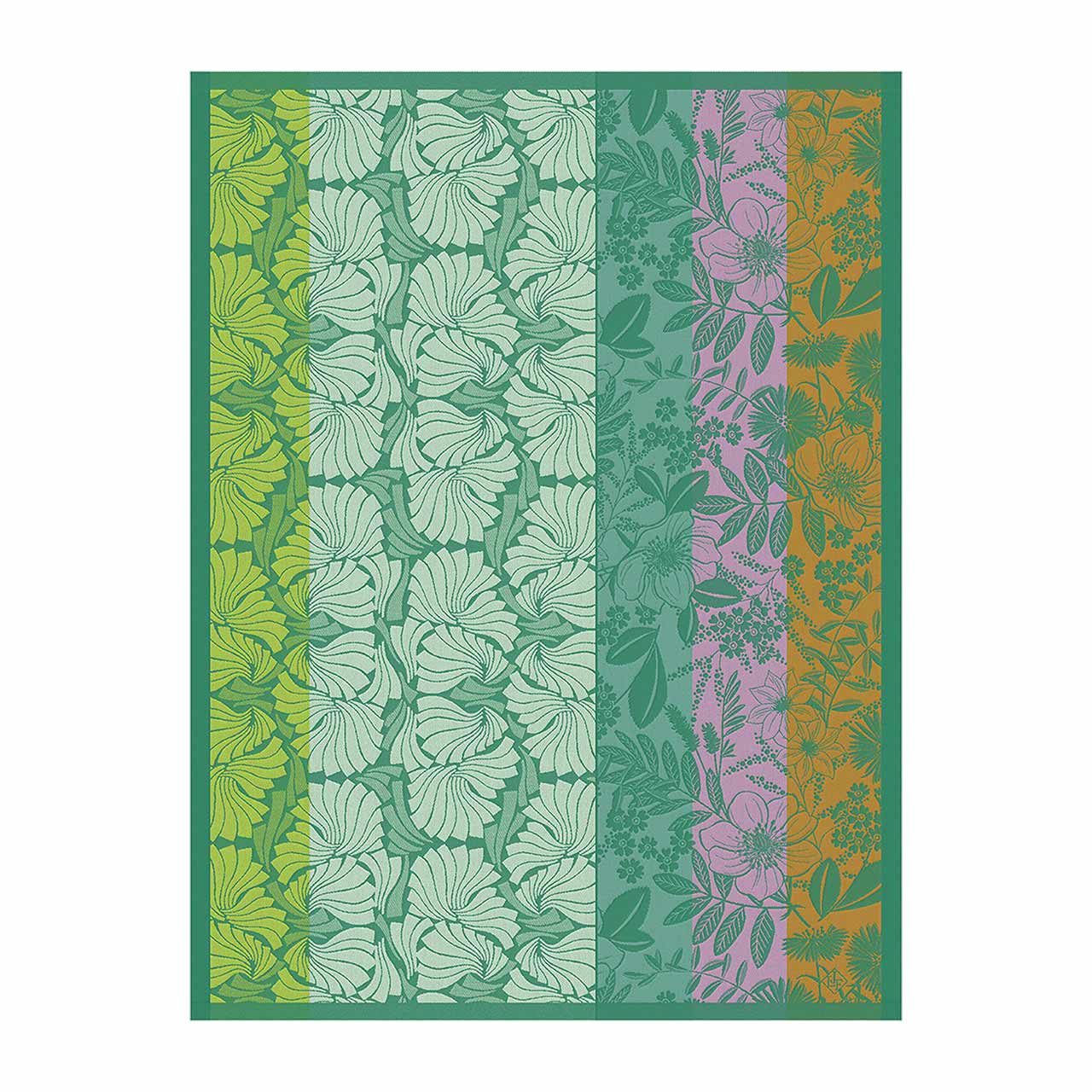 Le Jacquard francais Geschirrtuch Cottage Jardin grün
