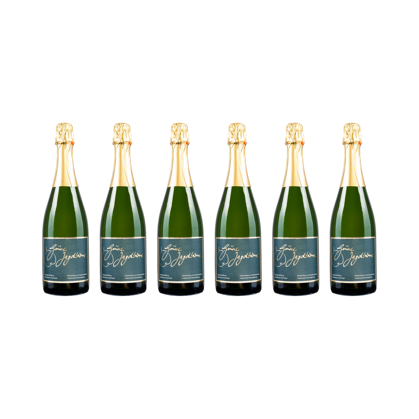 Birnenschaumwein Grüne Jagdbirne — 6× 750 ml