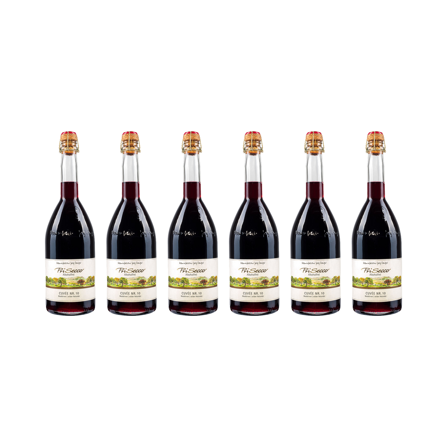 Prisecco Cuvée Nr. 10 – alkoholfrei — 6× 750 ml
