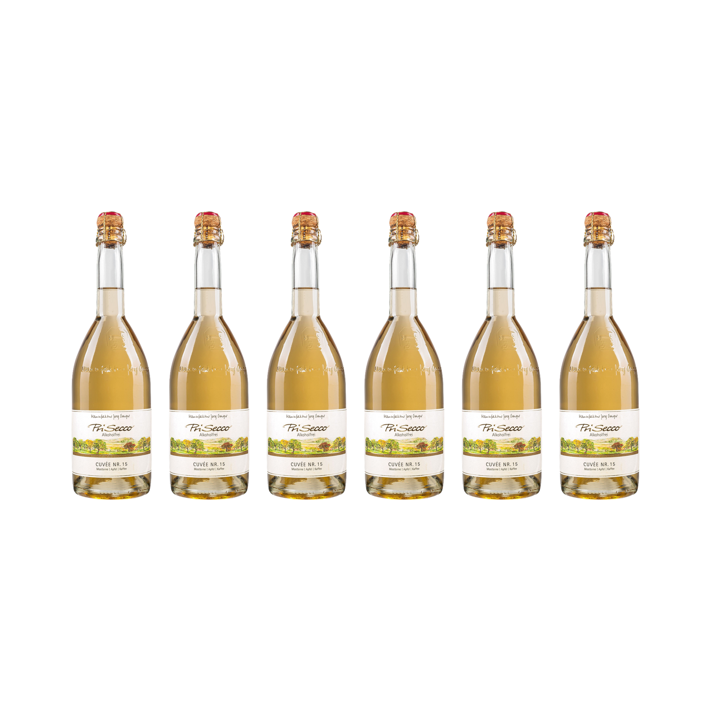 Prisecco Cuvée Nr. 15 – alkoholfrei — 6× 750 ml