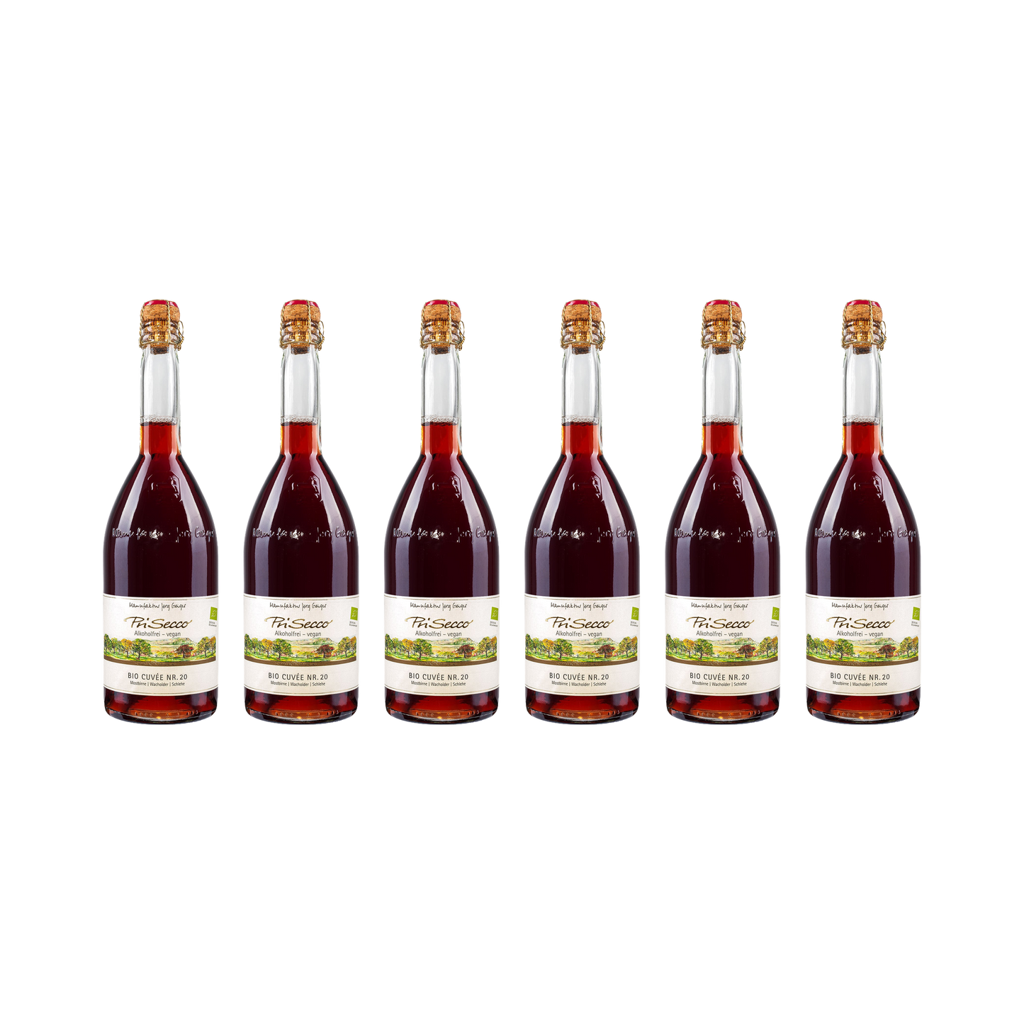 Prisecco Cuvée Nr. 20 – alkoholfrei — 6× 750 ml