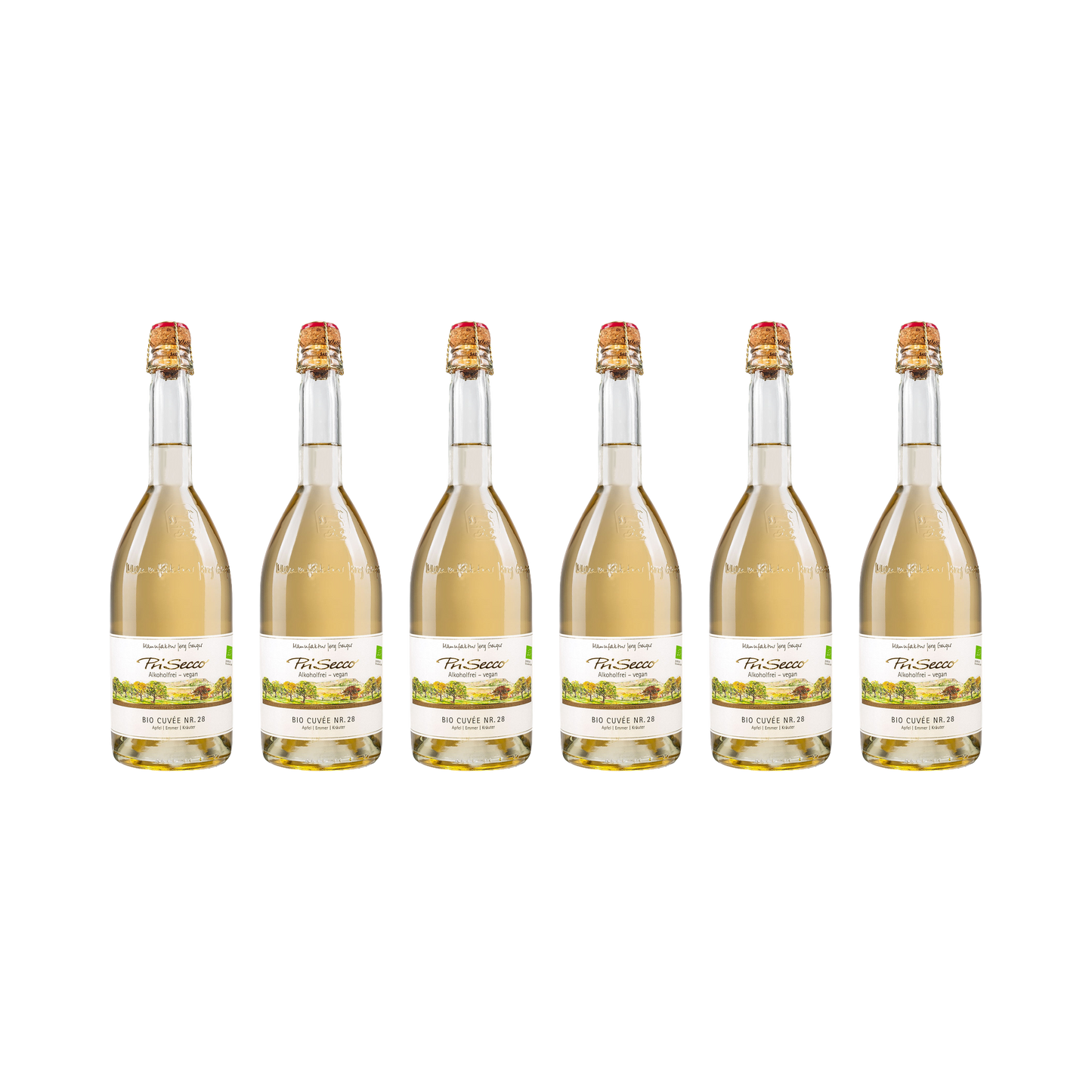 Prisecco Cuvée Nr. 28 – alkoholfrei — 6× 750 ml