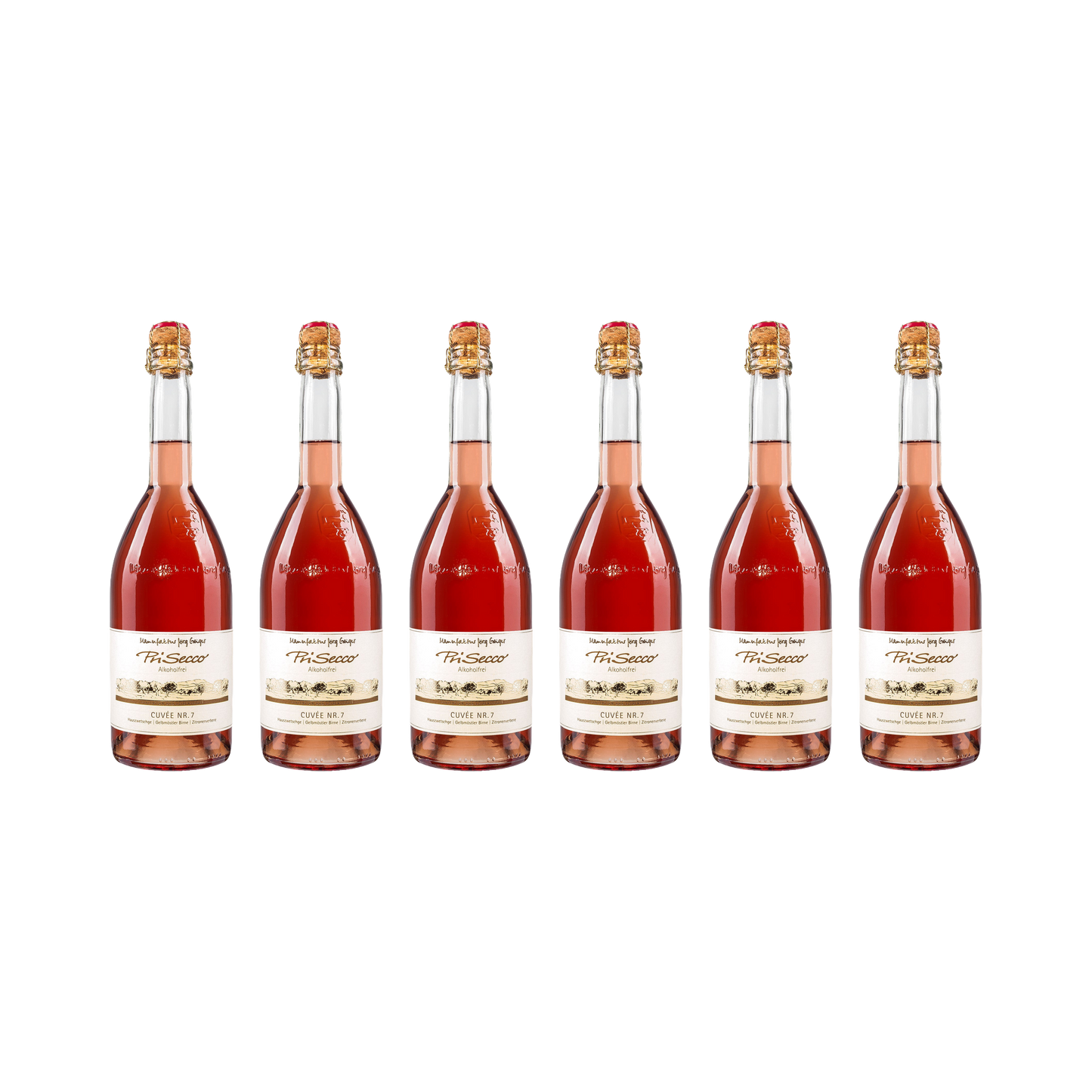 Prisecco Cuvée Nr. 7 – alkoholfrei — 6× 750 ml