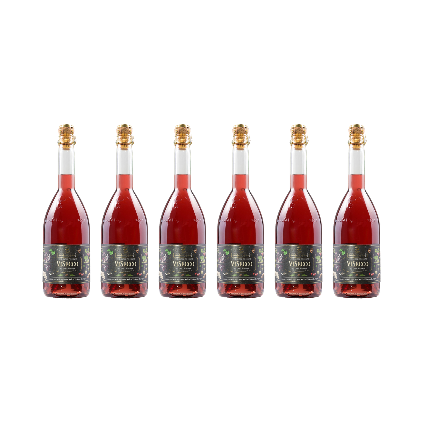 ViSecco Pinot Meunier – alkoholfrei — 6× 750 ml
