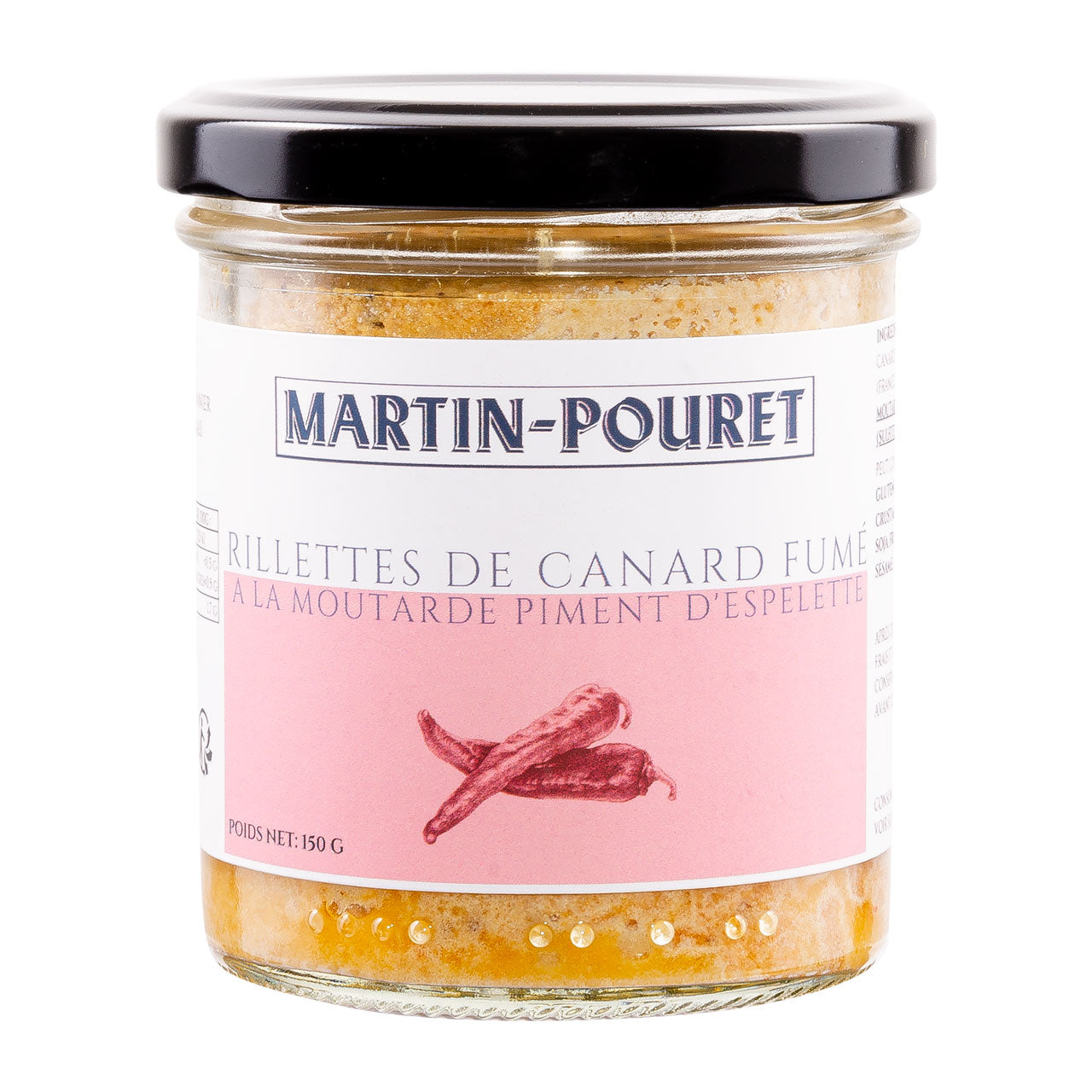 Martin-Pouret Enten-Rillette fumé