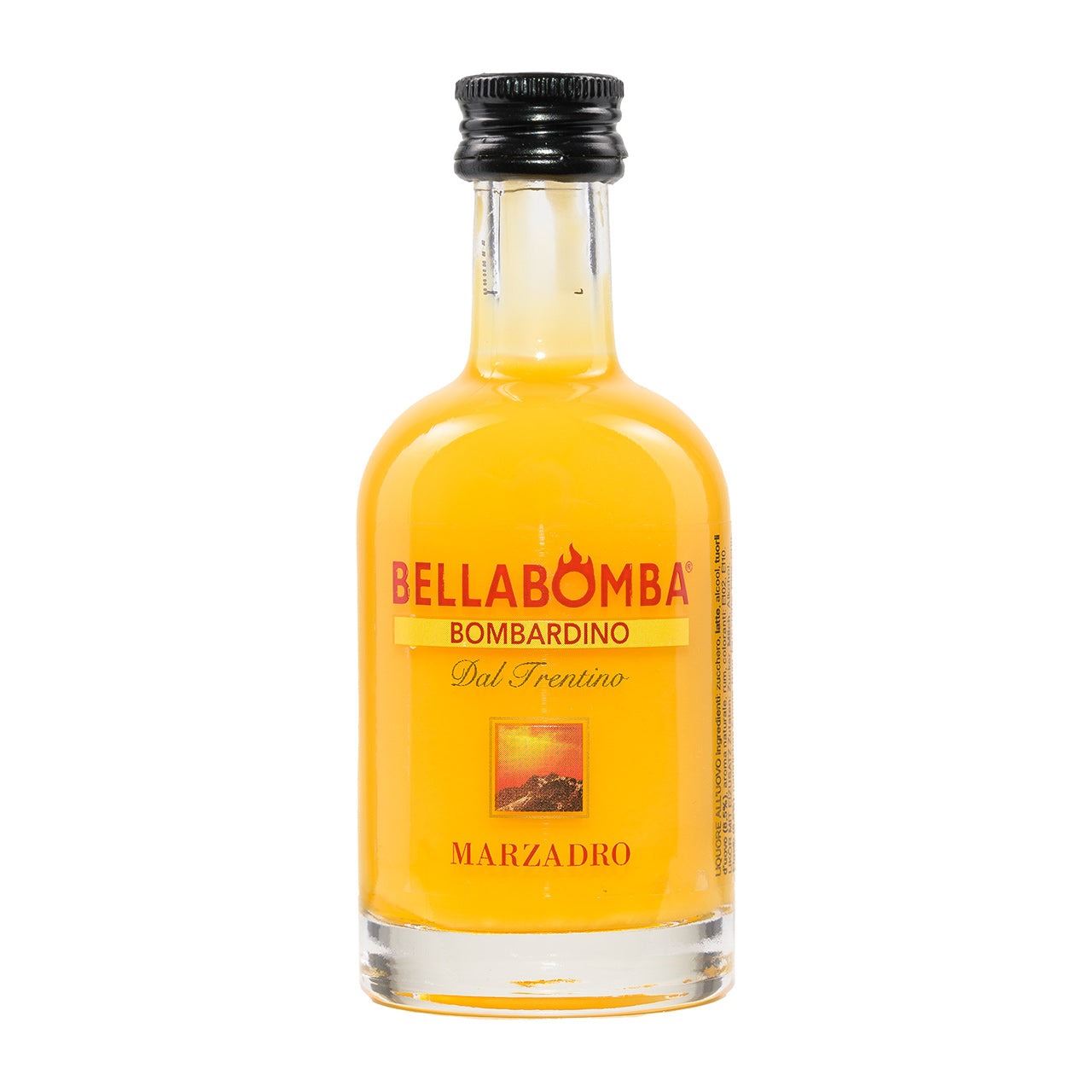 Marzadro Bellabomba Eierlikör Miniatur