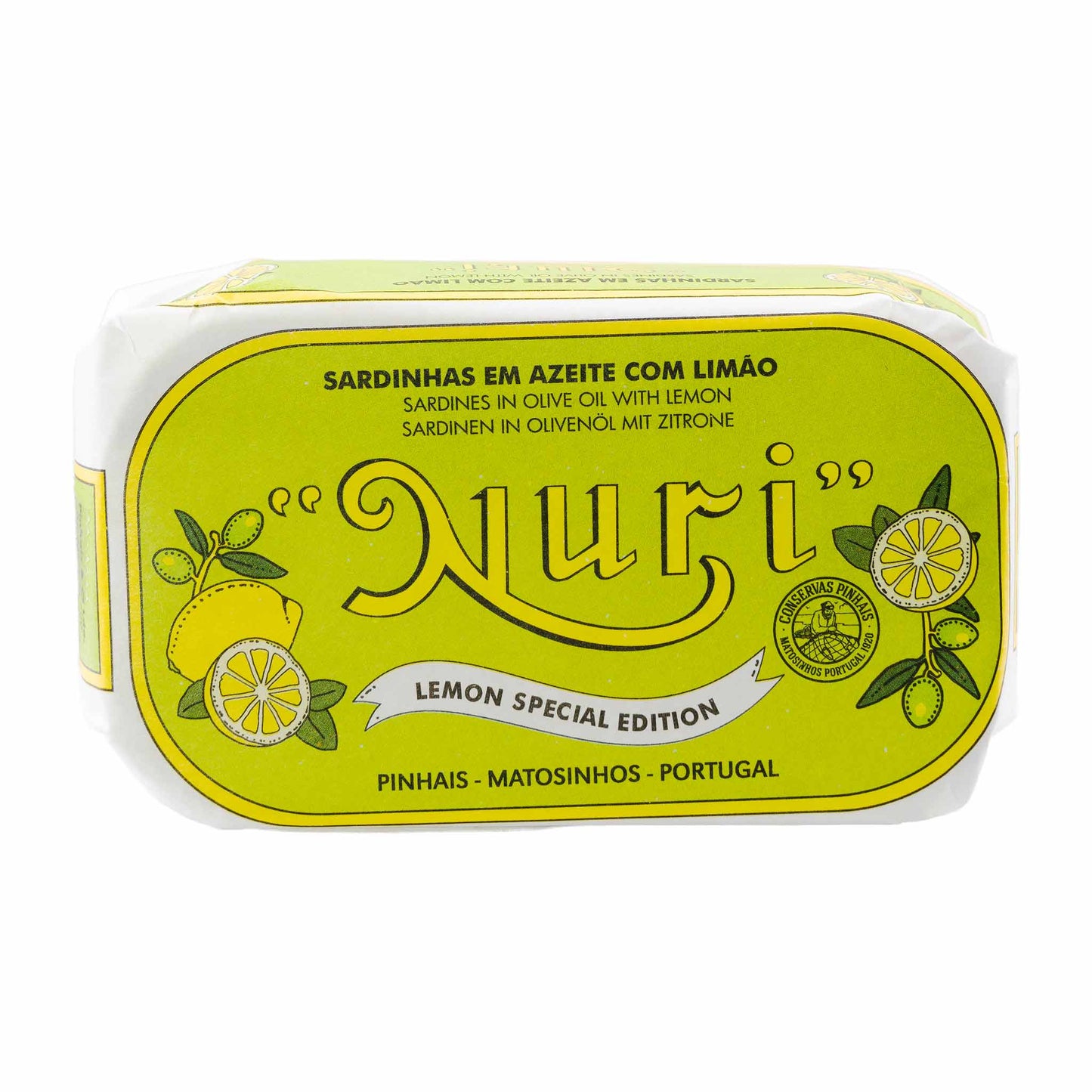 Nuri Sardinen in Olivenöl mit Zitrone 90g