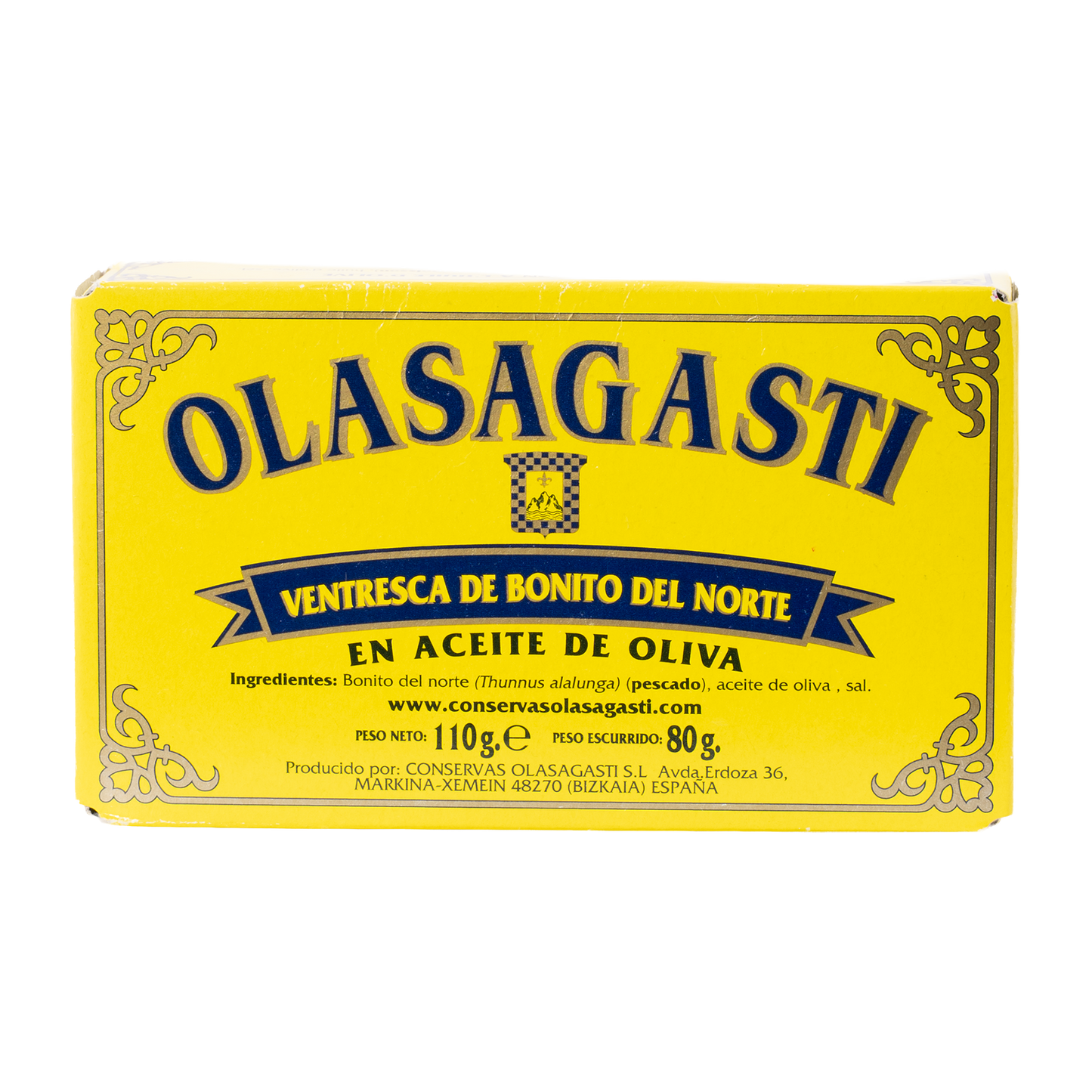 Olasagasti Ventresca – Thunfischbauch in Olivenöl 110g