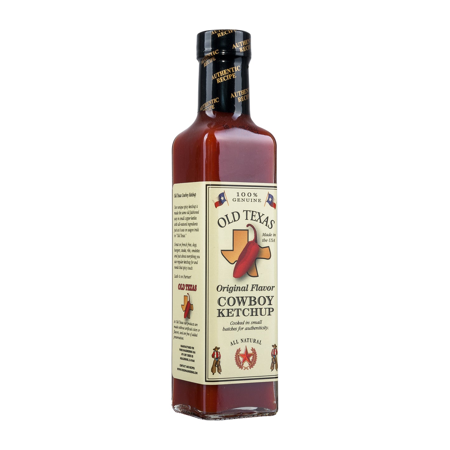 Old Texas Cowboy Ketchup 255ml