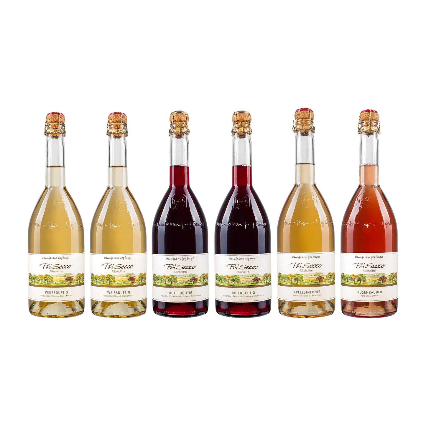 Prisecco Probierpaket Die Klassiker alkoholfrei