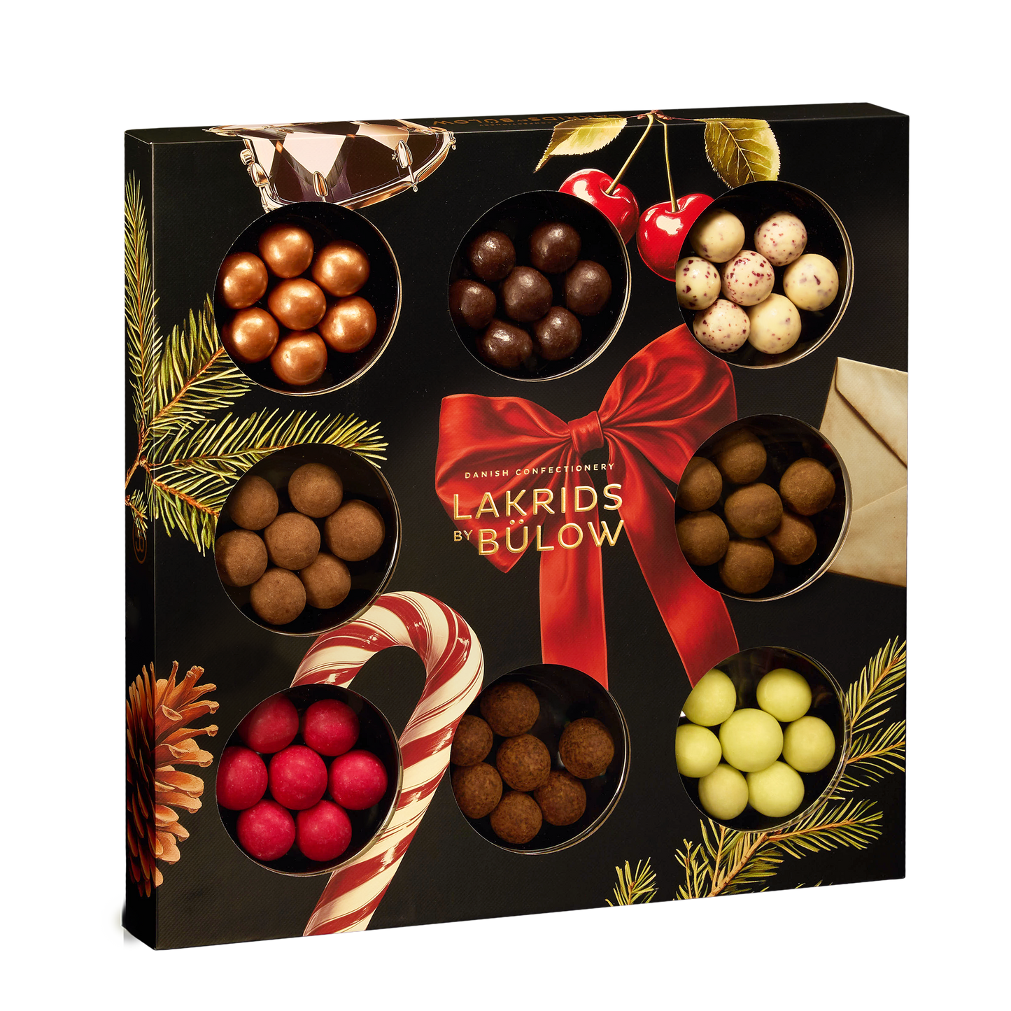 Lakrids by Bülow Winter Selection Box 325 g mit acht Sorten