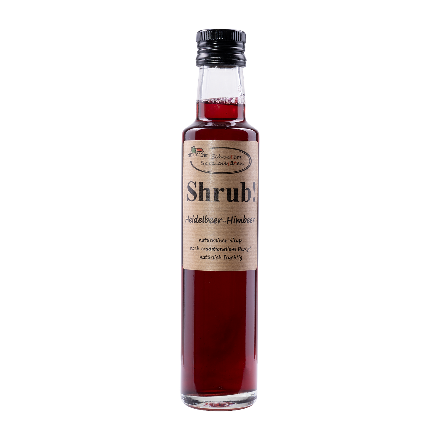 Schuster Shrub Heidelbeer-Himbeer Sirup