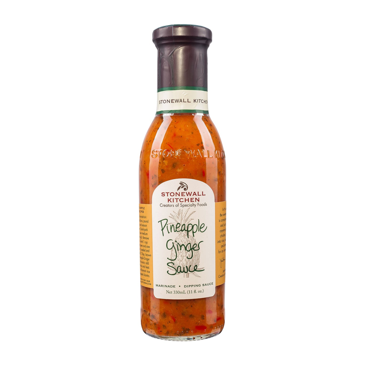 Stonewall Kitchen Pineapple Ginger Sauce Grillsoße
