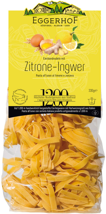 Eggerhof Zitrone Ingwer Bandnudeln 310g