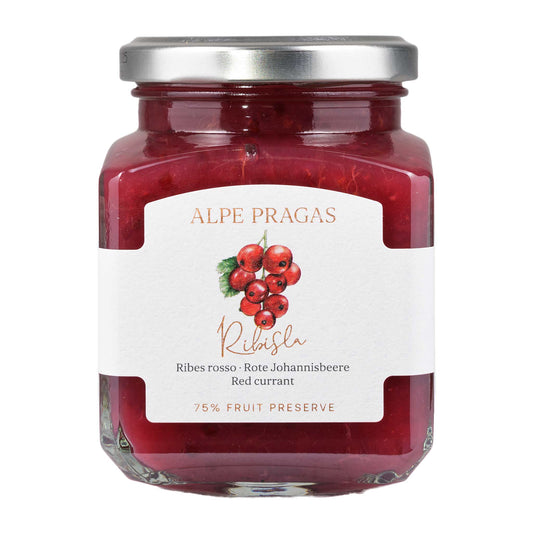 Rote Johannisbeere Fruchtaufstrich von Alpe Pragas