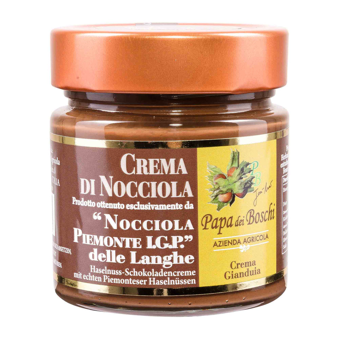 Crema Gianduia von Papa dei Boschi