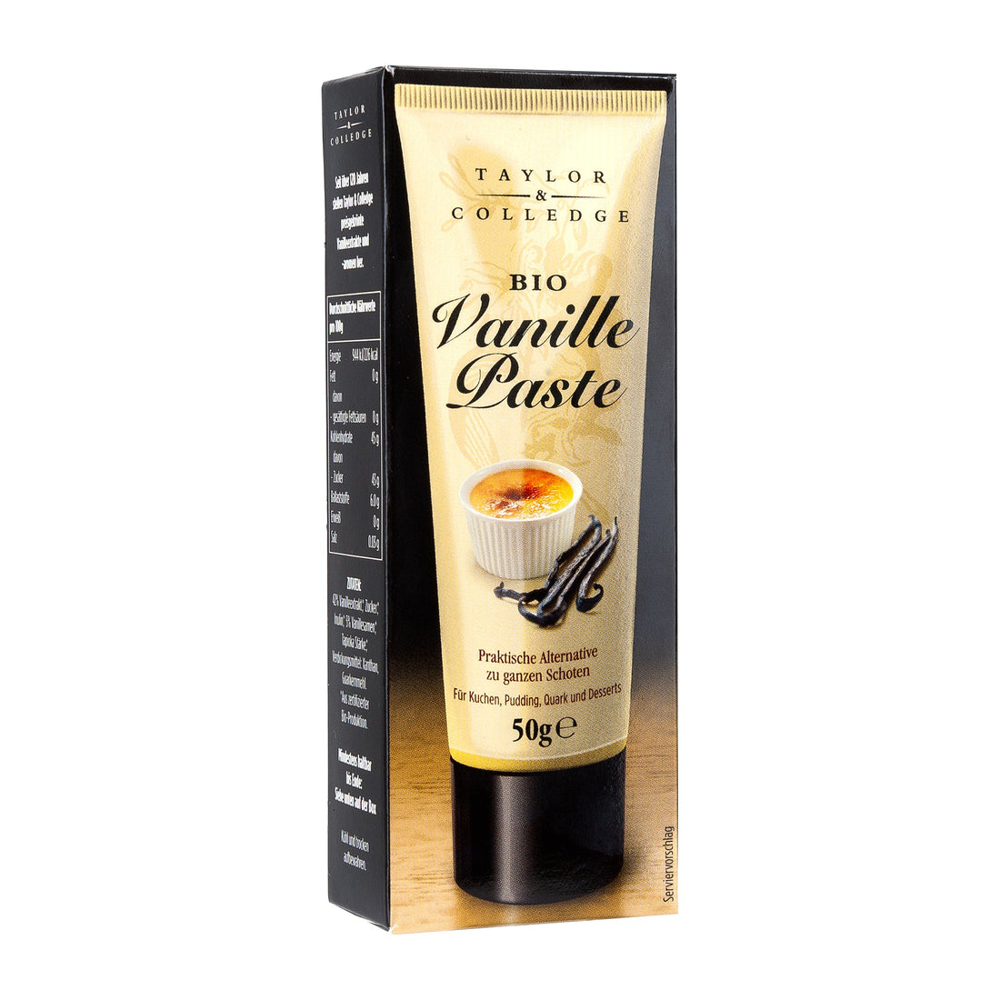 Vanilla Bean Paste von Taylor & Colledge mit Bourbon-Vanille