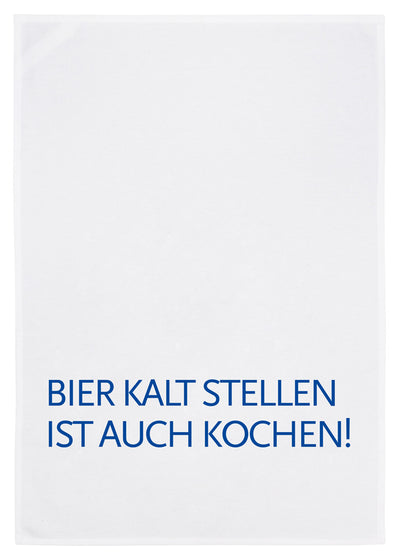 Dish towel – Chill beer – blue